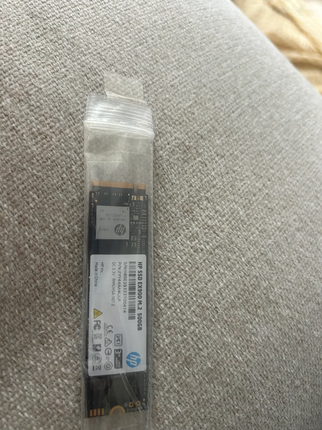 HP SSD EX900 M.2 500GB 하드디스크