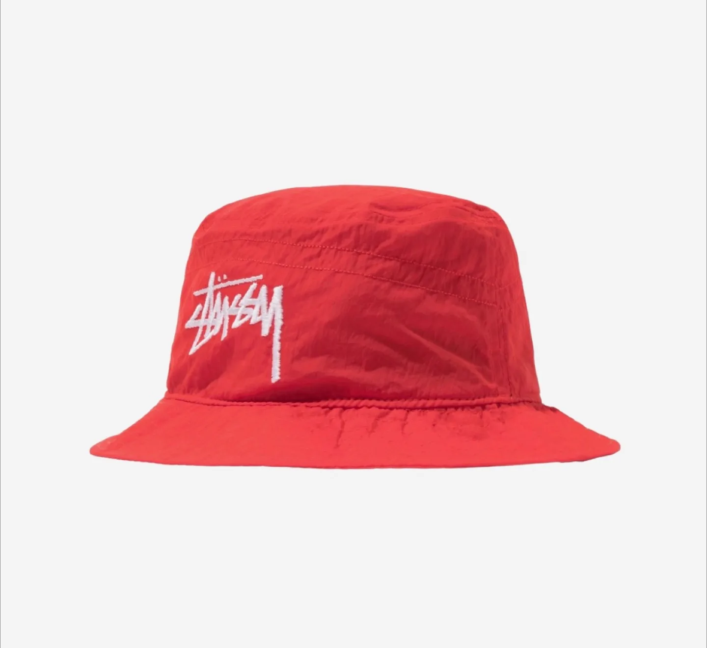 나이키 스투시 버킷햇 하바네로 레드