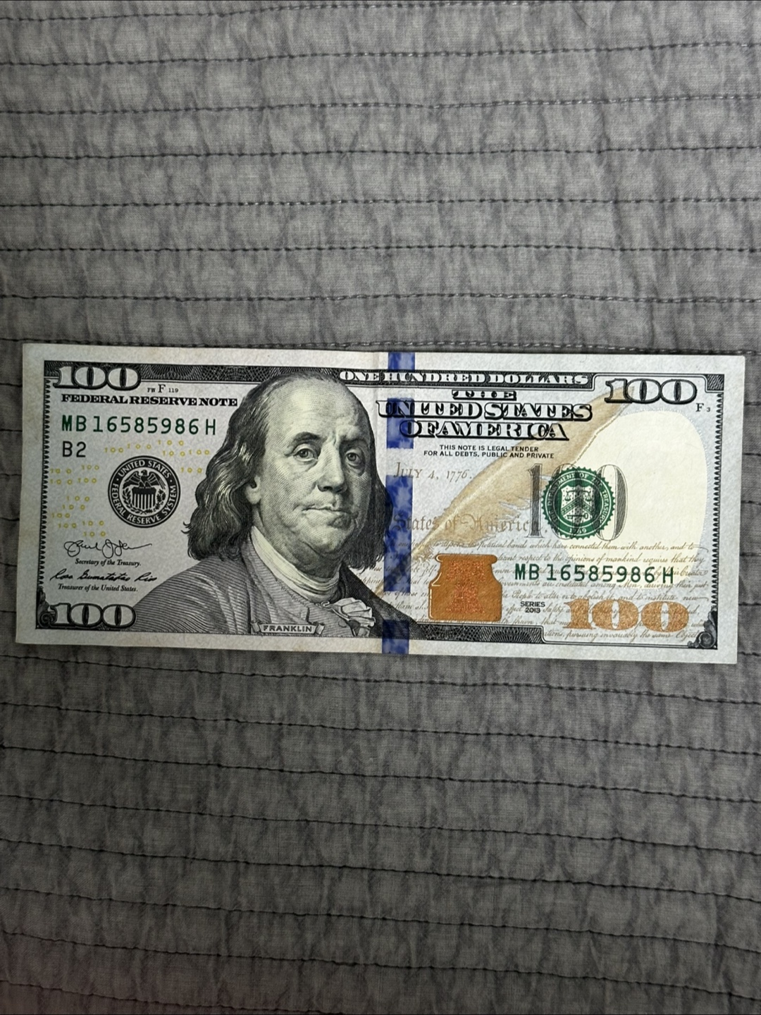 미국 100달러 지폐