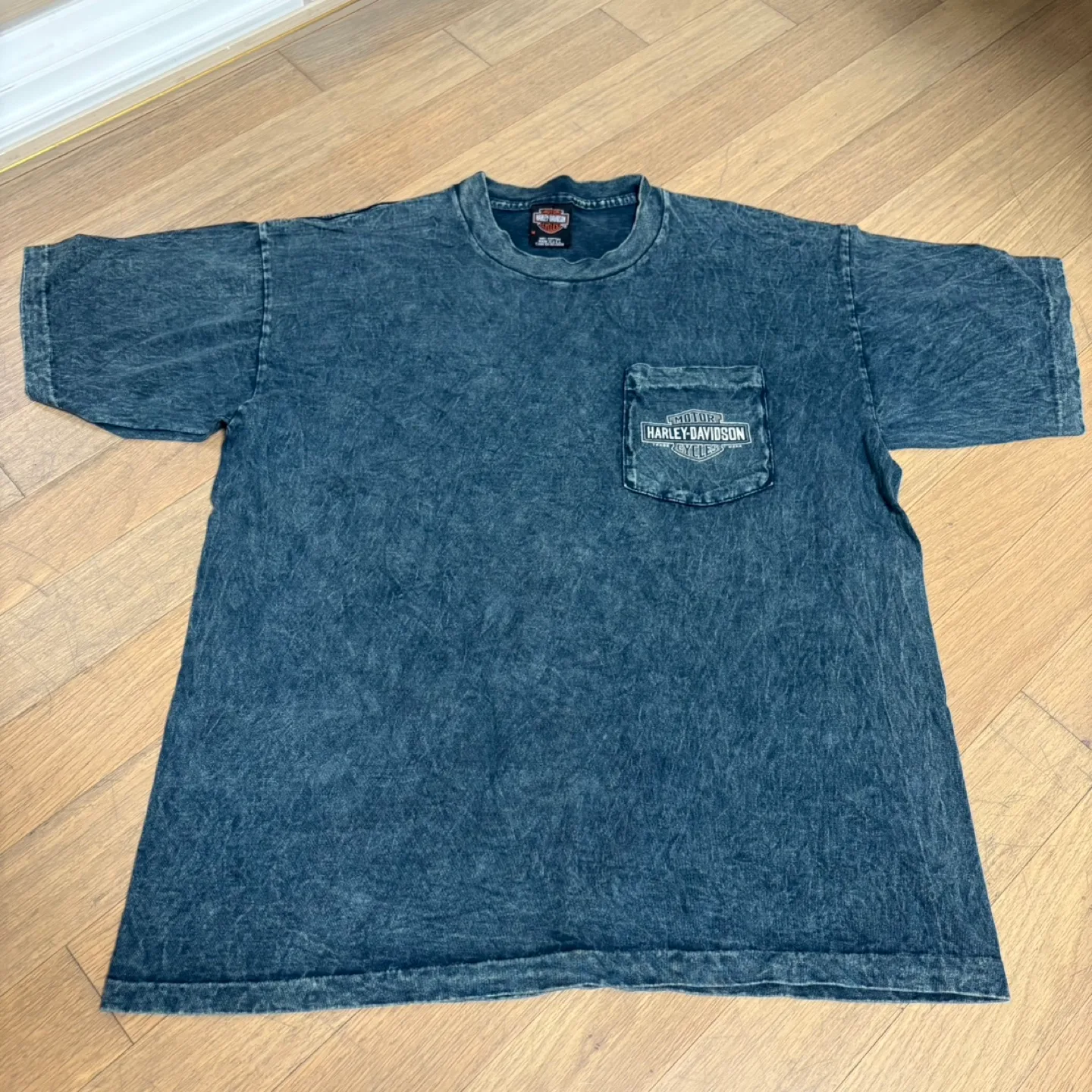 할리데이비슨 피그먼트 반팔 티셔츠 M
