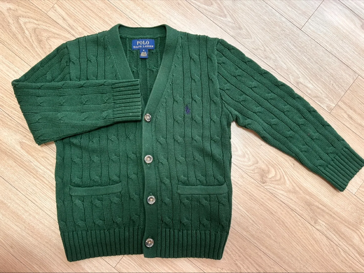 중고) 폴로 랄프로렌 키즈 가디건 ♥️오늘만이가격♥️