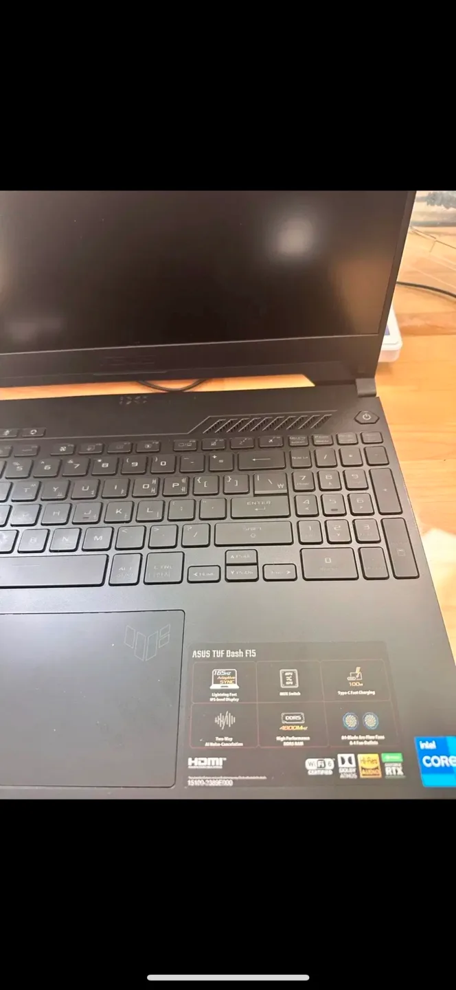 ASUS TUF Dash F15 게이밍 노트북