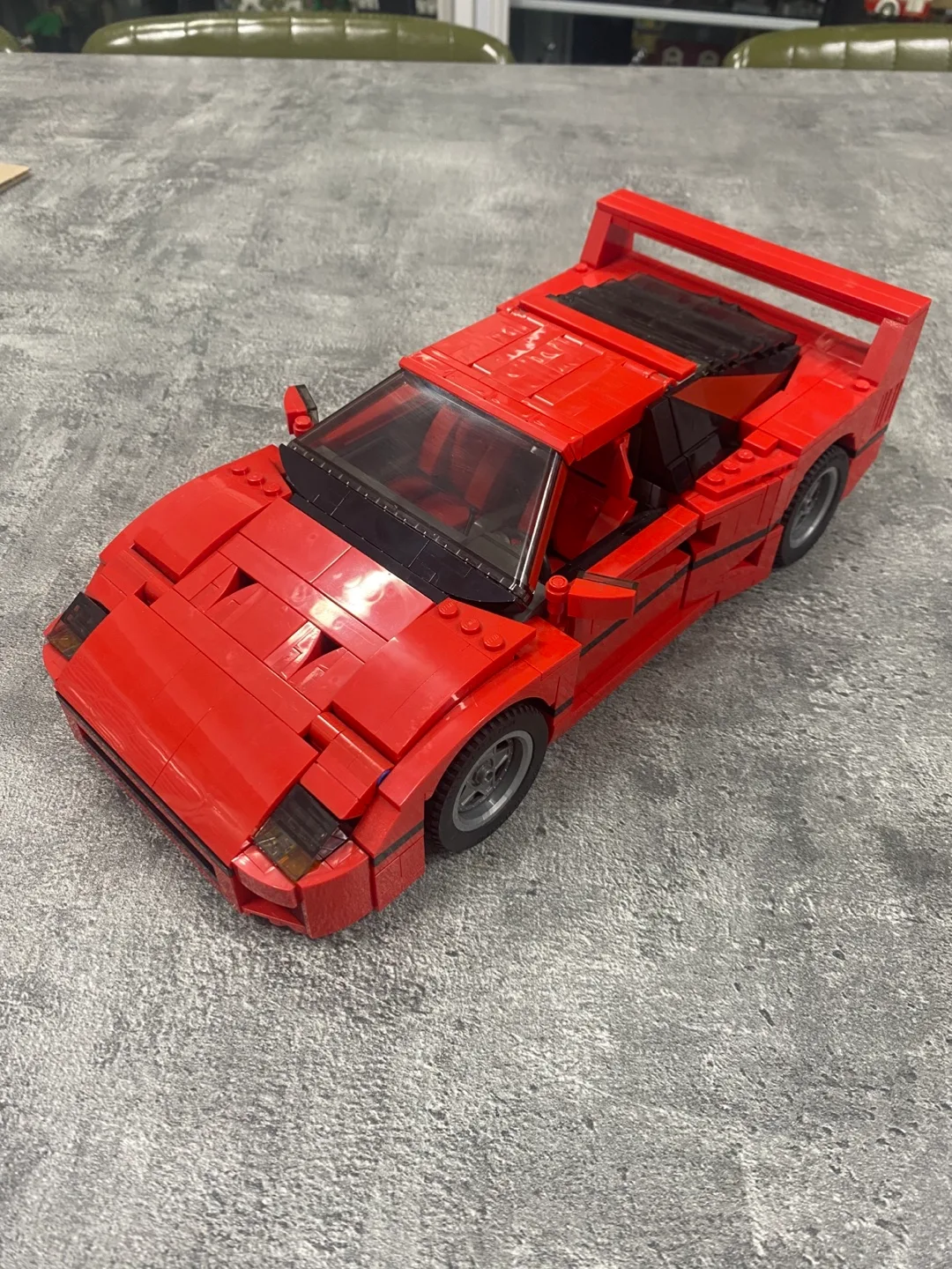 레고 페라리 F40 10248 중고 판매합니다.