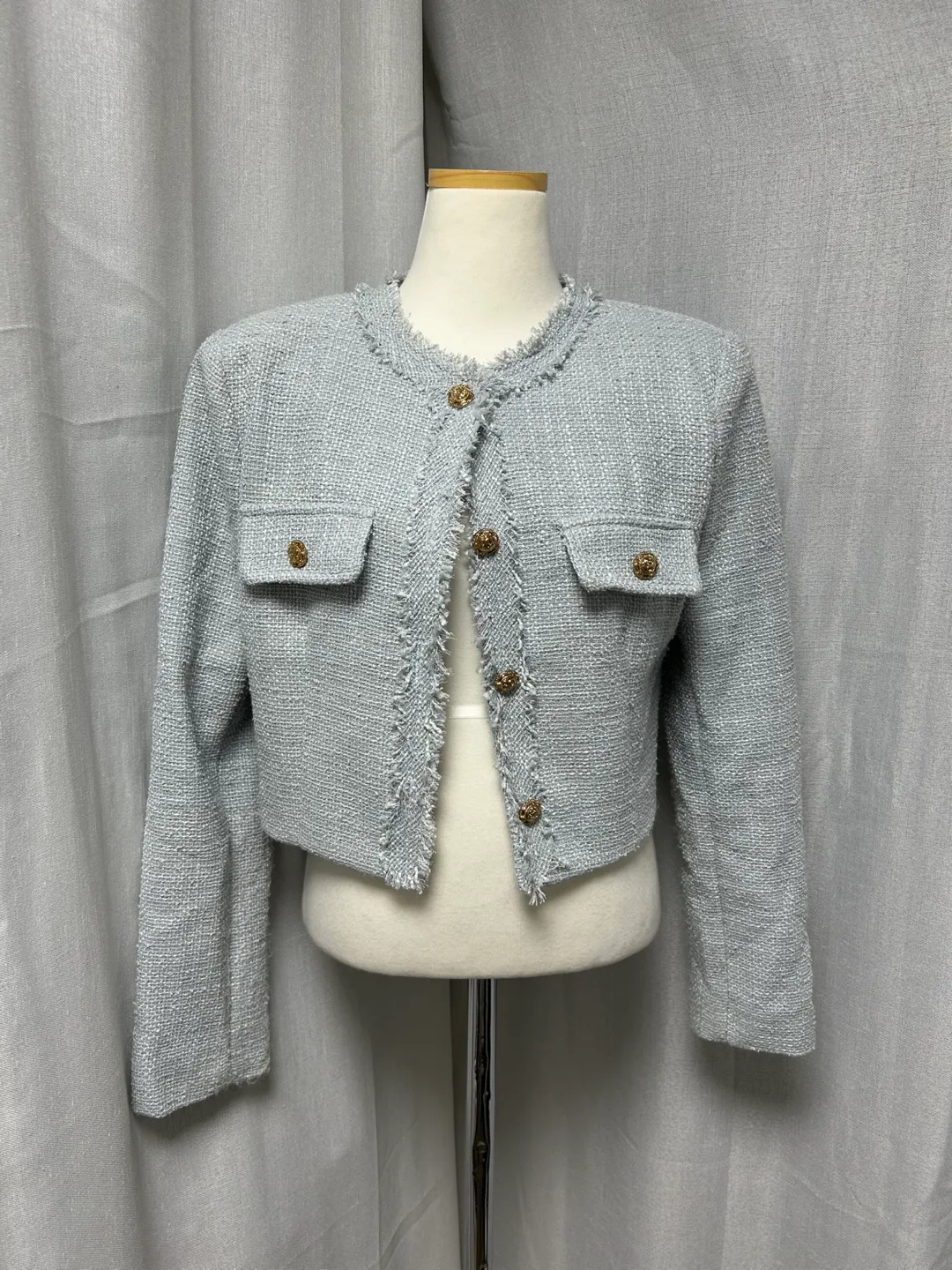 소라 트위드자켓