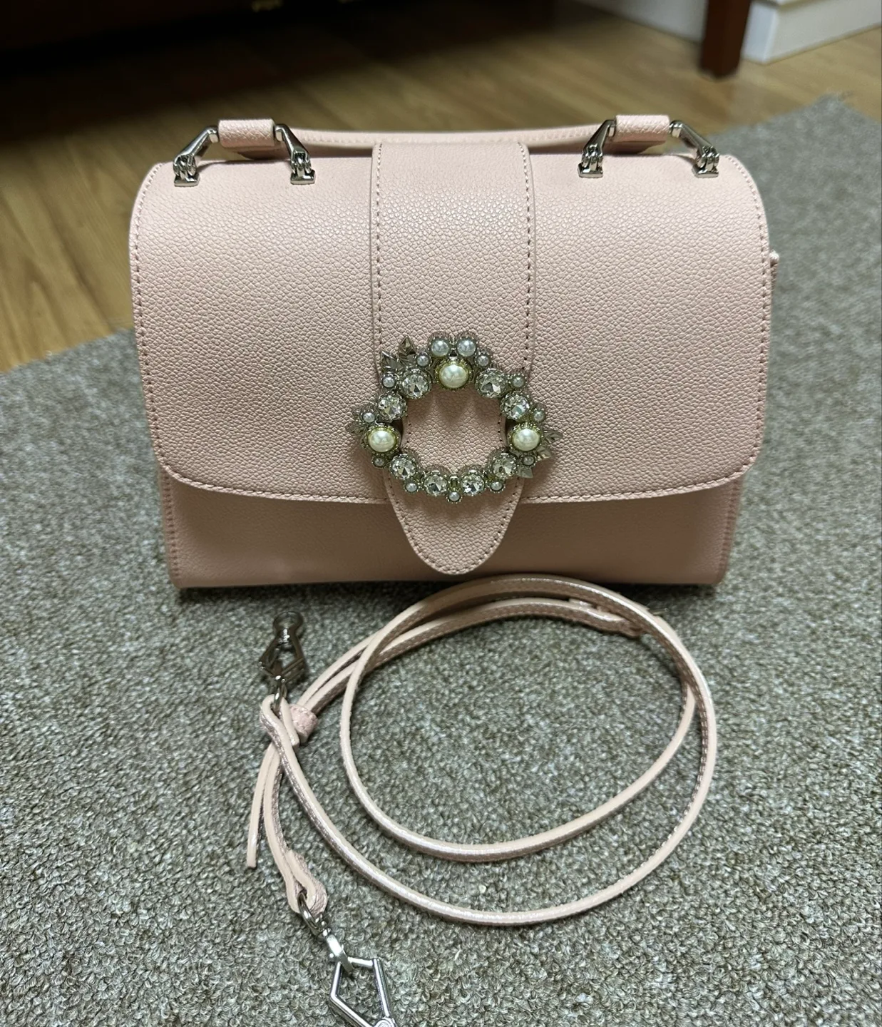 핑크 크로스백 새상품 (찰스앤키스) - 마지막 가격 낮춤❗️