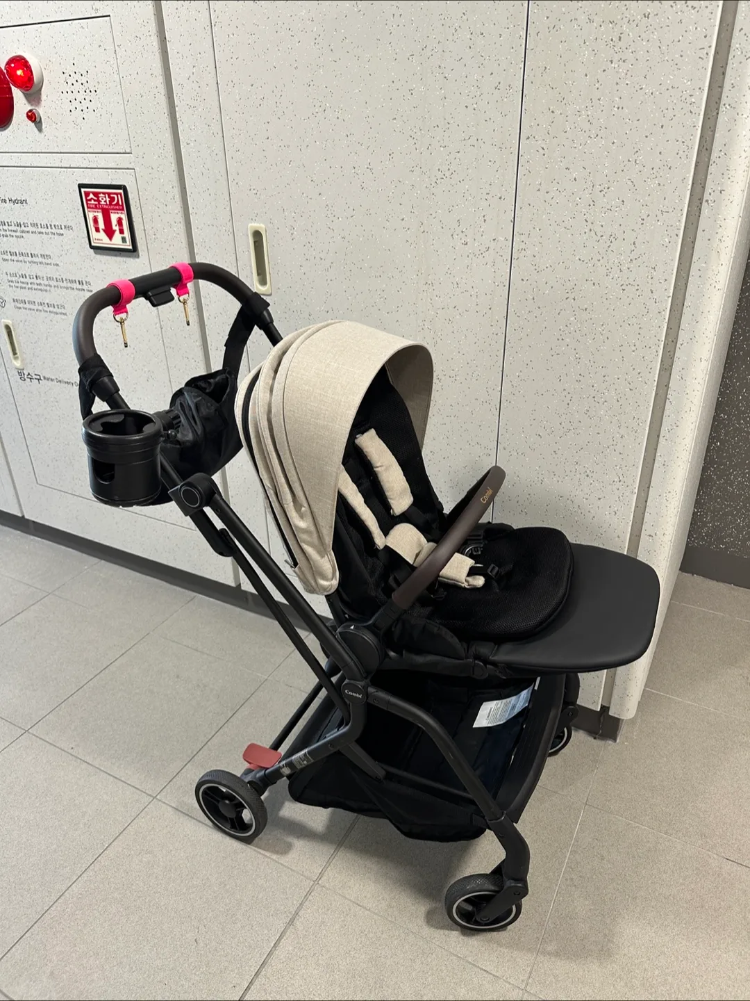 유모차 콤비 씨타 양대면 휴대용 유모차