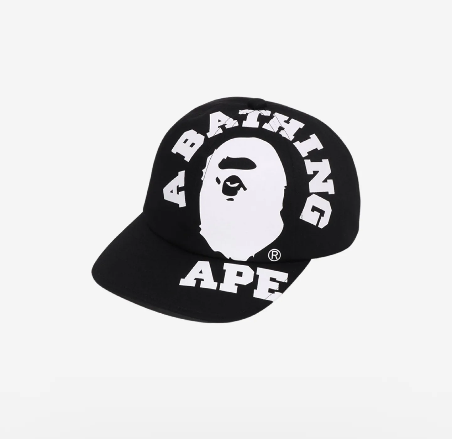 베이프 빅 컬리지 캡 블랙