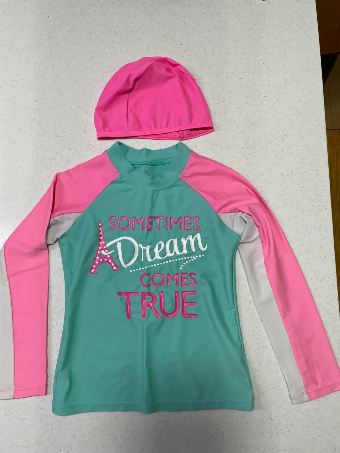 여아 래쉬가드 세트