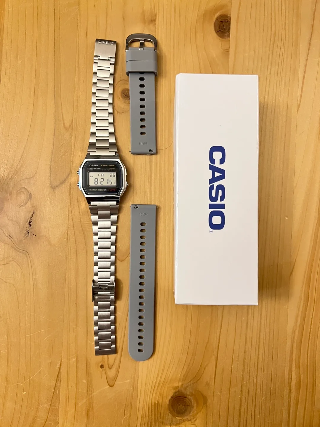 카시오 A158WA-1 손목시계