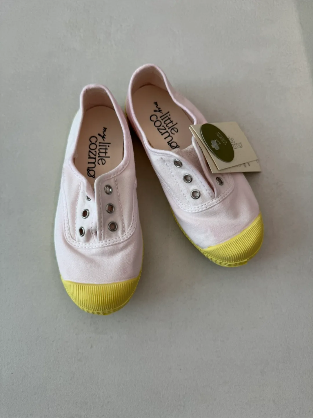 [새상품]마이리틀코즈모 연핑크 키즈신발 스니커즈 30