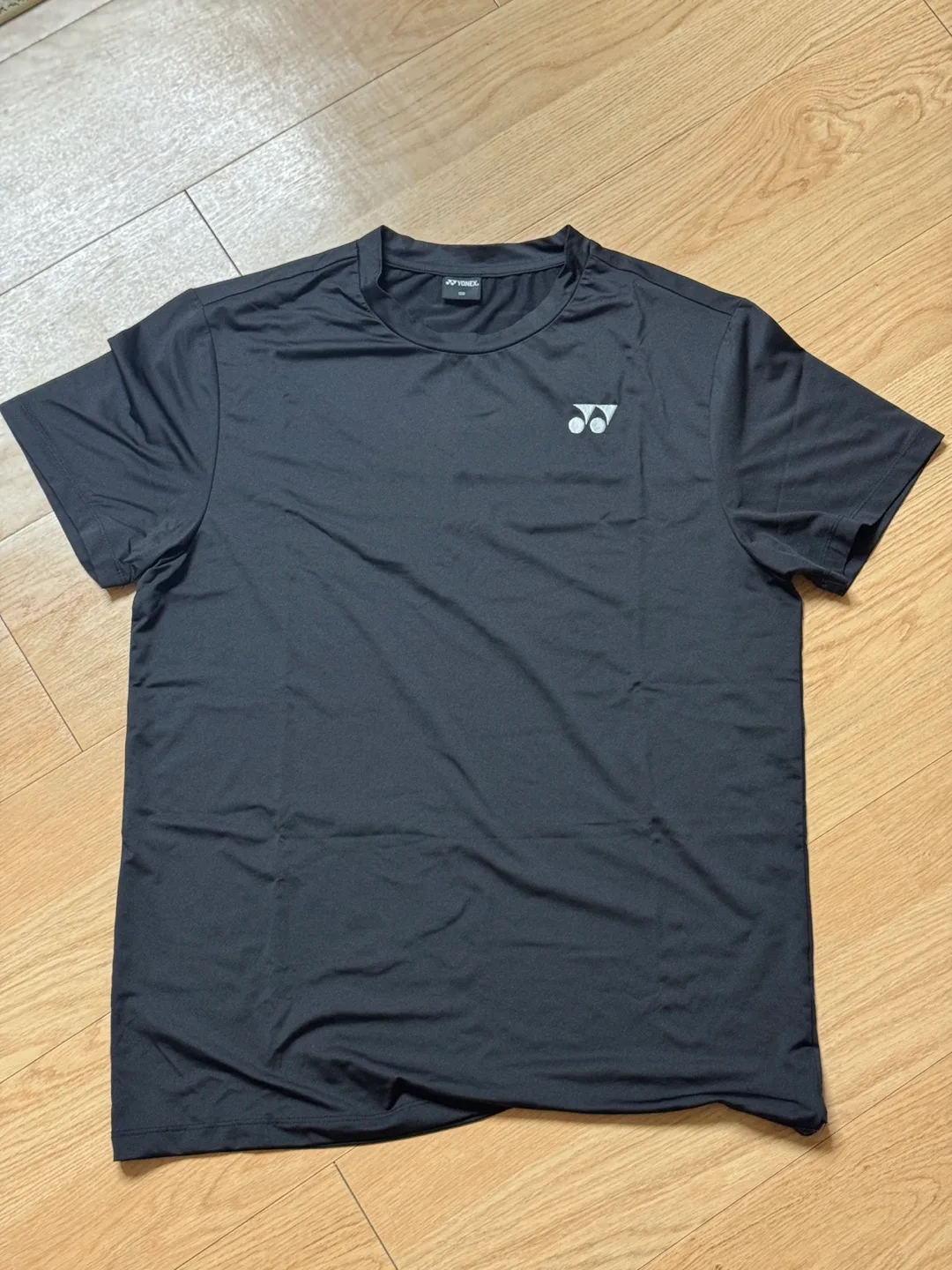 요넥스 배드민턴 운동복 반팔티 100 검정색