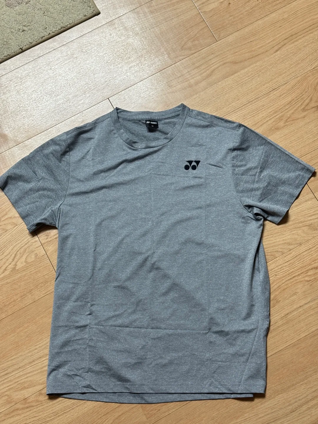 요넥스 배드민턴 운동복 반팔티 100 회색