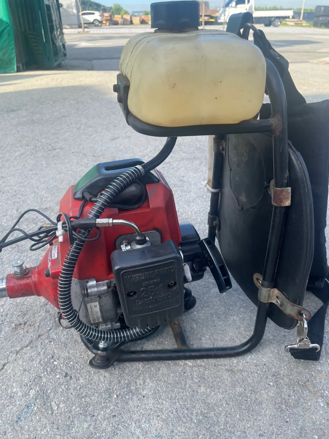 중고 미쓰비시 TL43 엔진 예초기