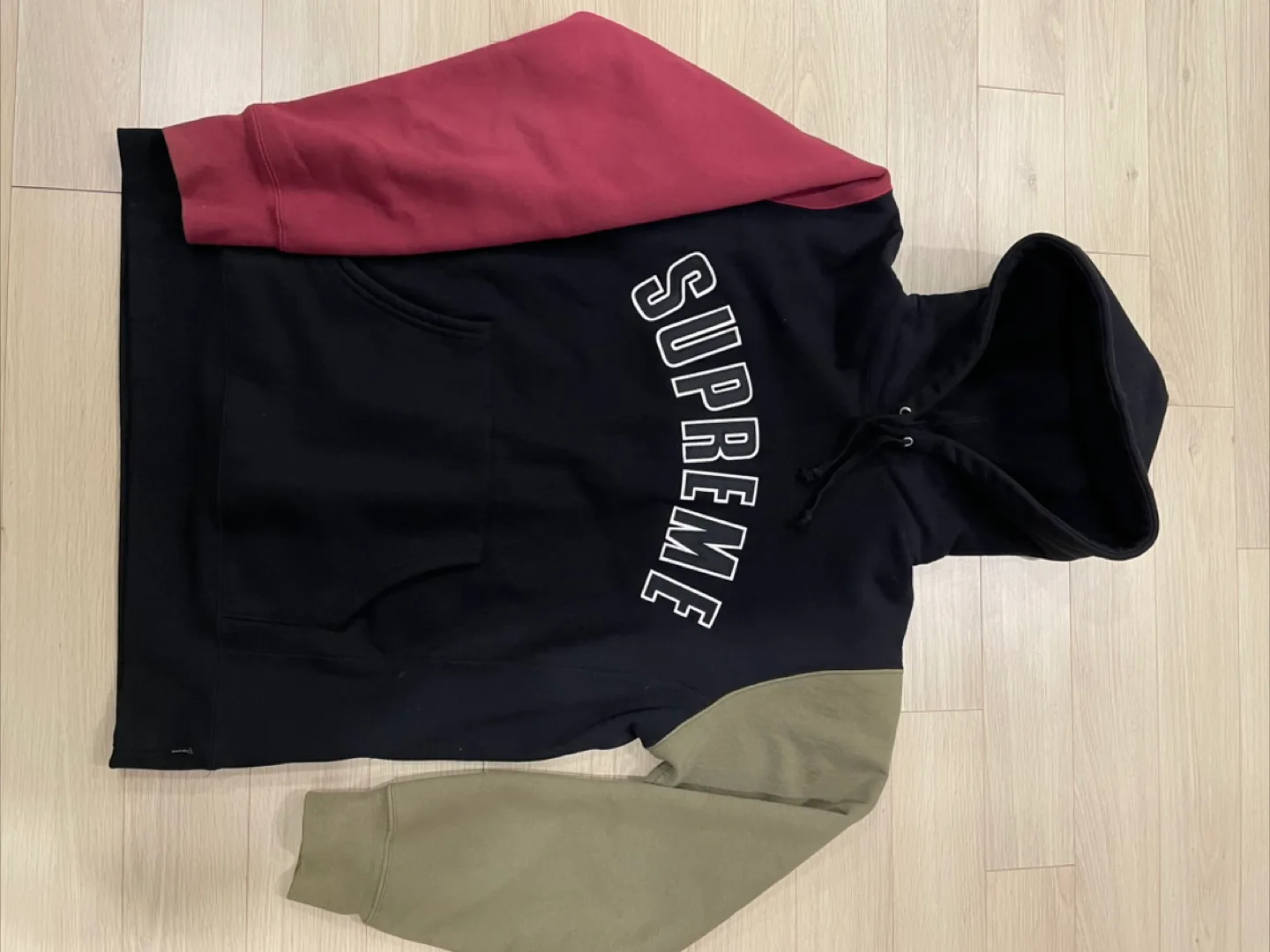 슈프림 아치 로고 후드 XL