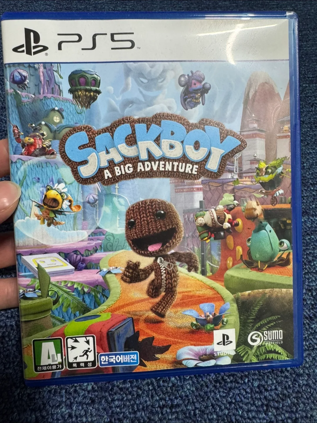 PS5 색보이 어 빅 어드벤처 판매합니다.