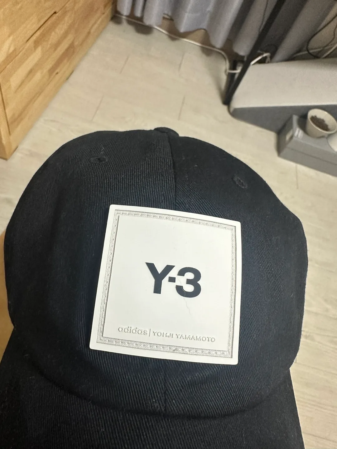 Y3 볼캡 정품 (중고) 블랙 한스타일매장구매