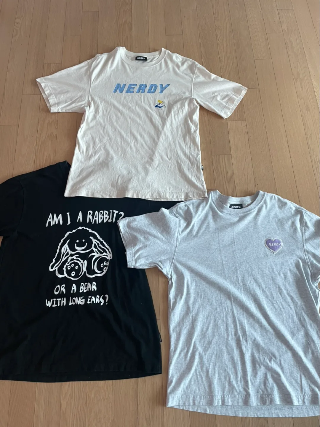 널디 NICEGHOSTCLUB 반팔티 여아