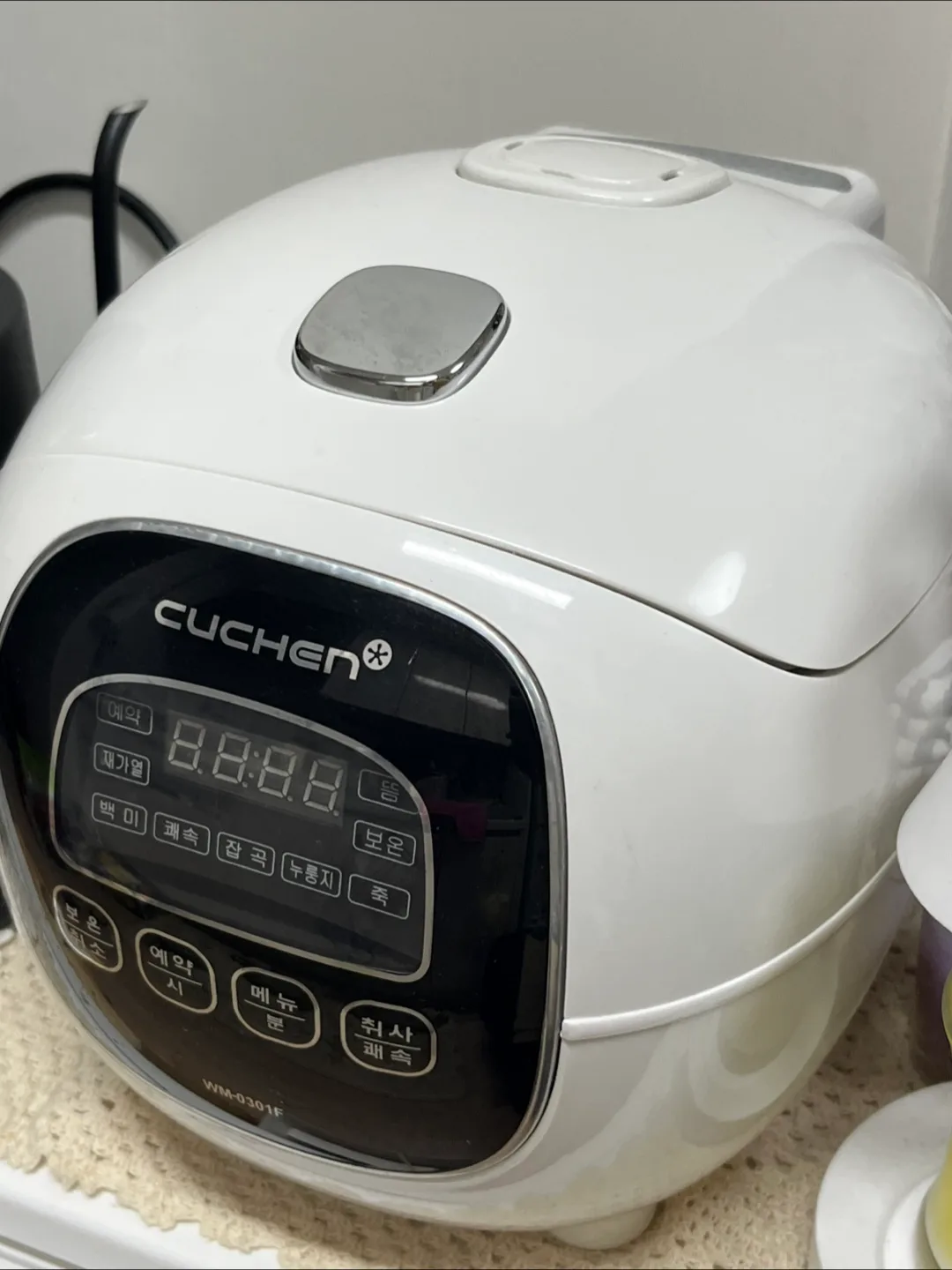 쿠첸 2-3인용 밥솥 WM-0301F 급처