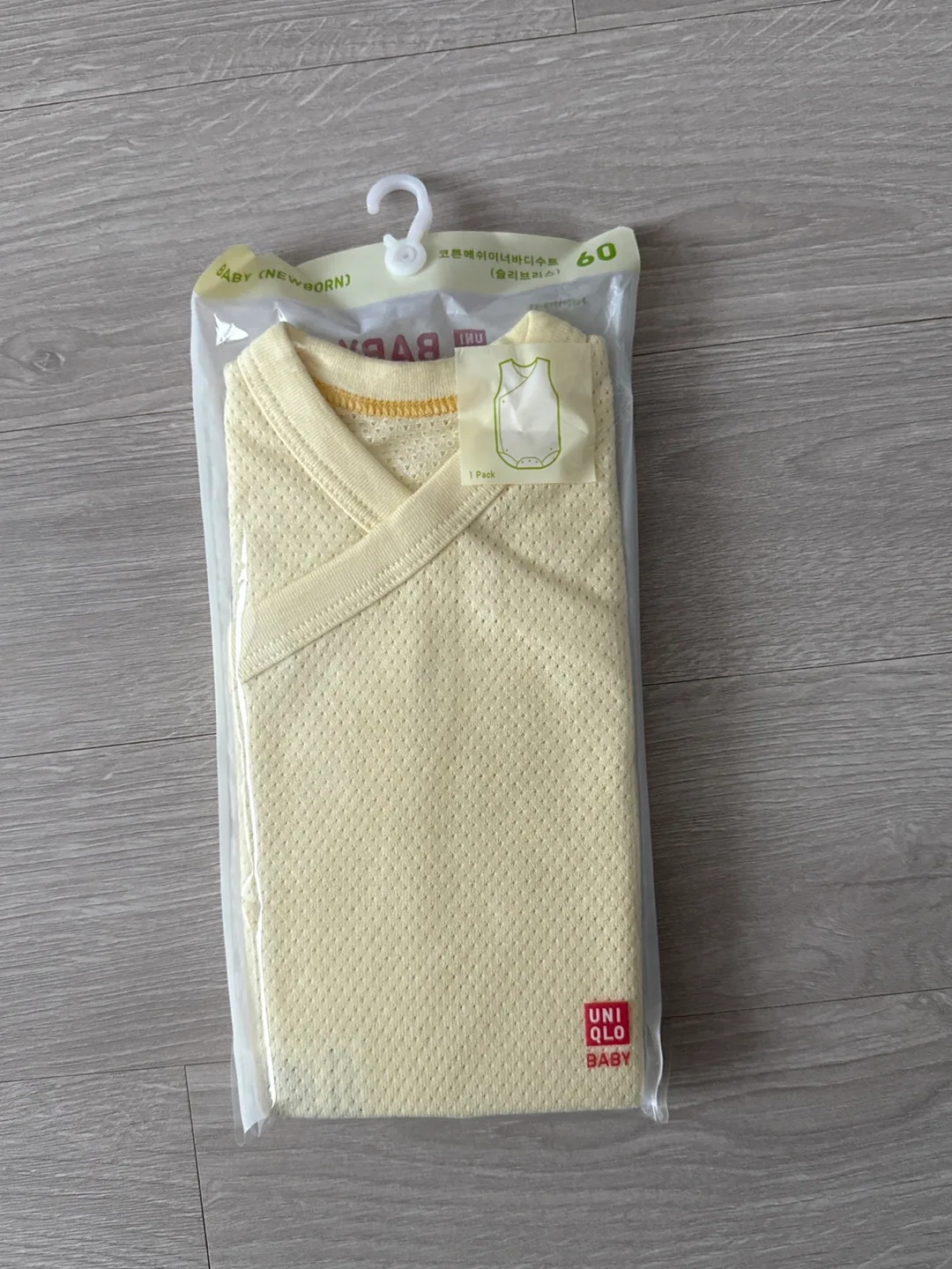 유니클로 메쉬 바디수트 새거 1개+중고 4개 일괄 판매