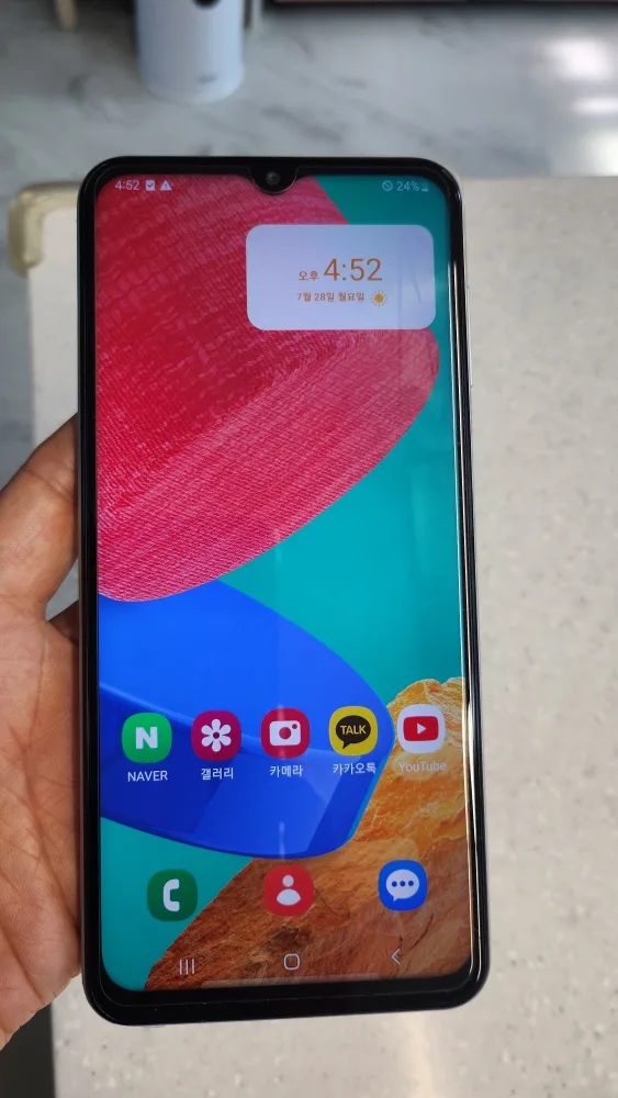 갤럭시 점프2 SM-M336K 화이트(중고)