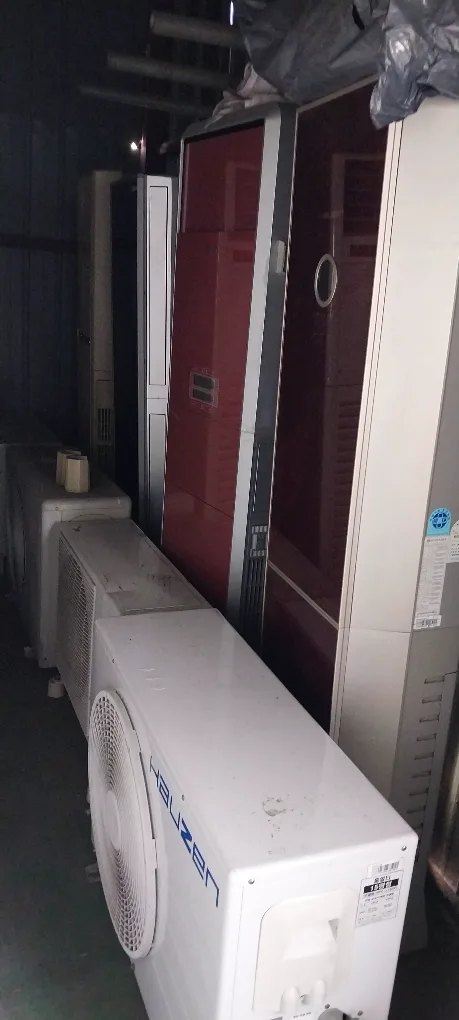 중고 에어컨 여러 대 있어요