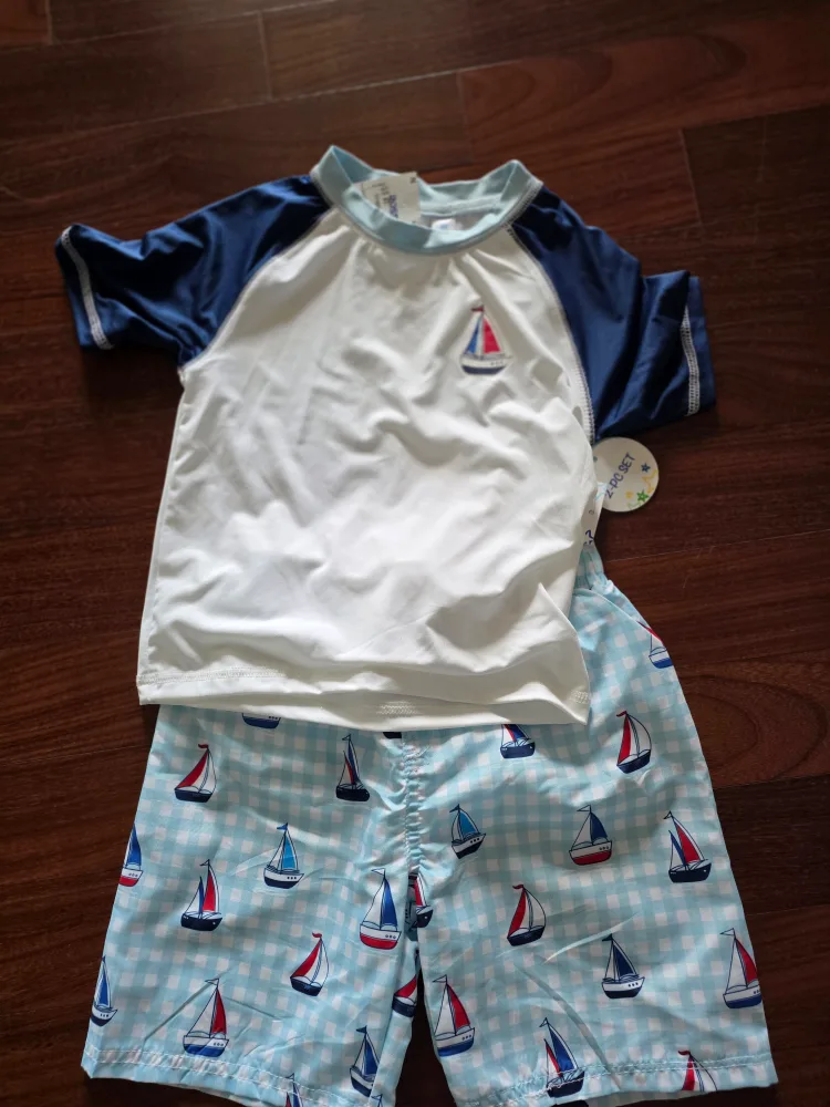 Wippette 남아 래쉬가드 4T (새상품)