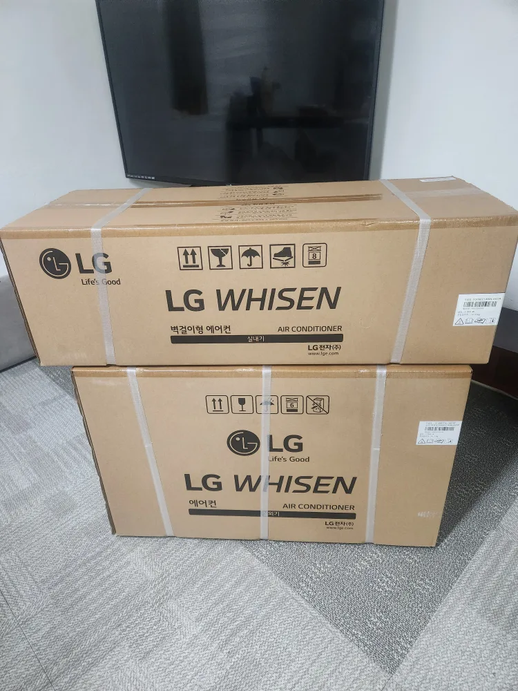 LG 휘센 벽걸이 에어컨 새상품(6평)