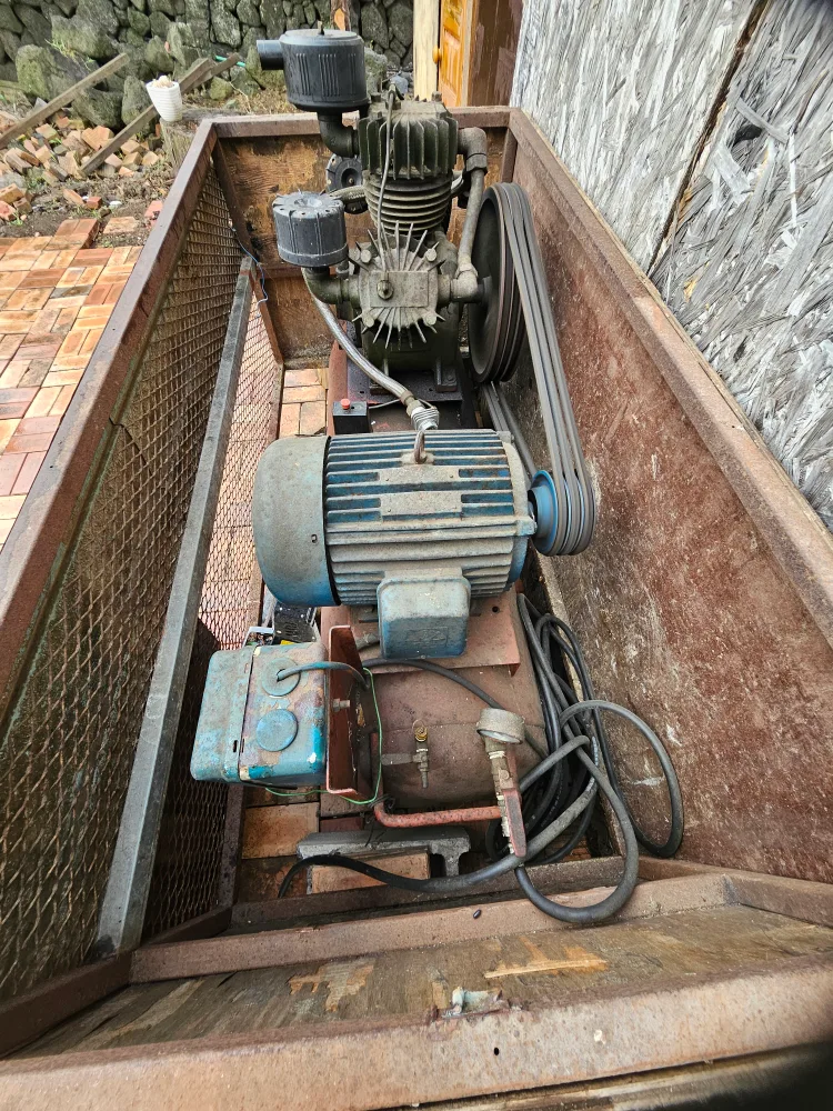 중고 에어 컴프레서