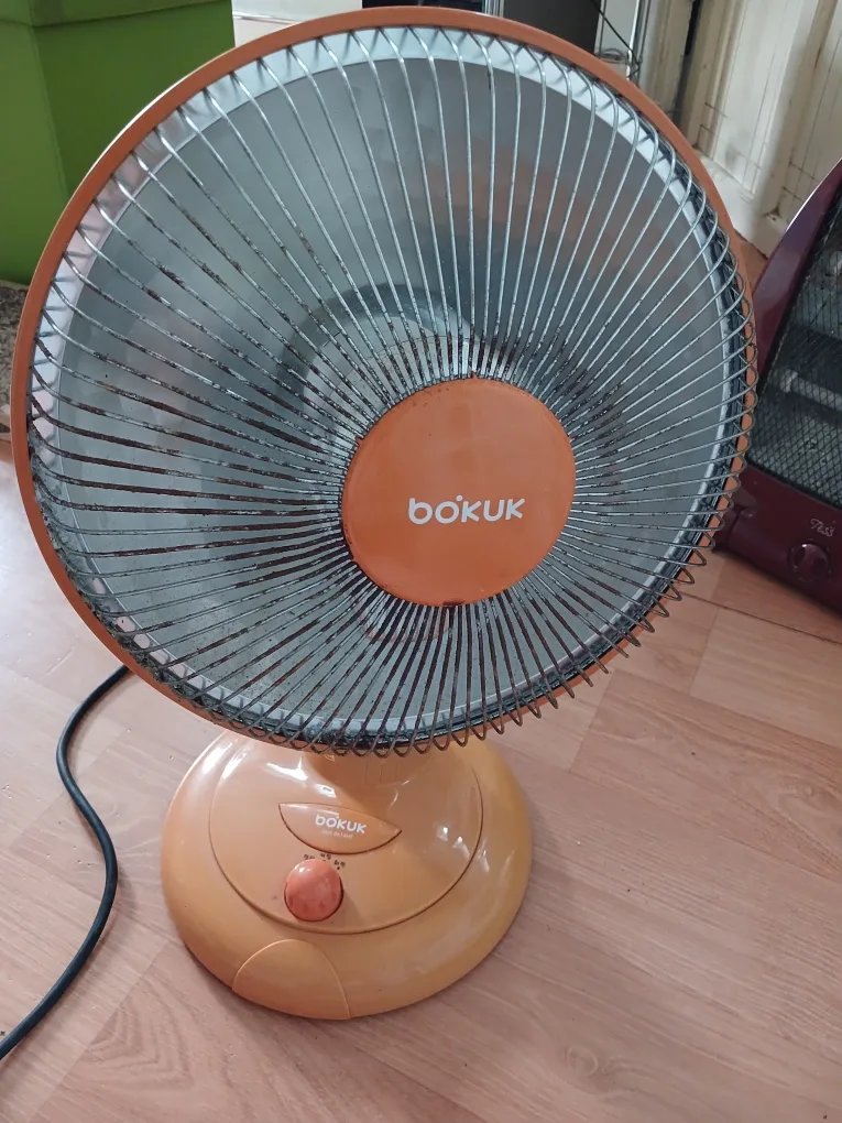 보국 전기히터 오렌지 중고