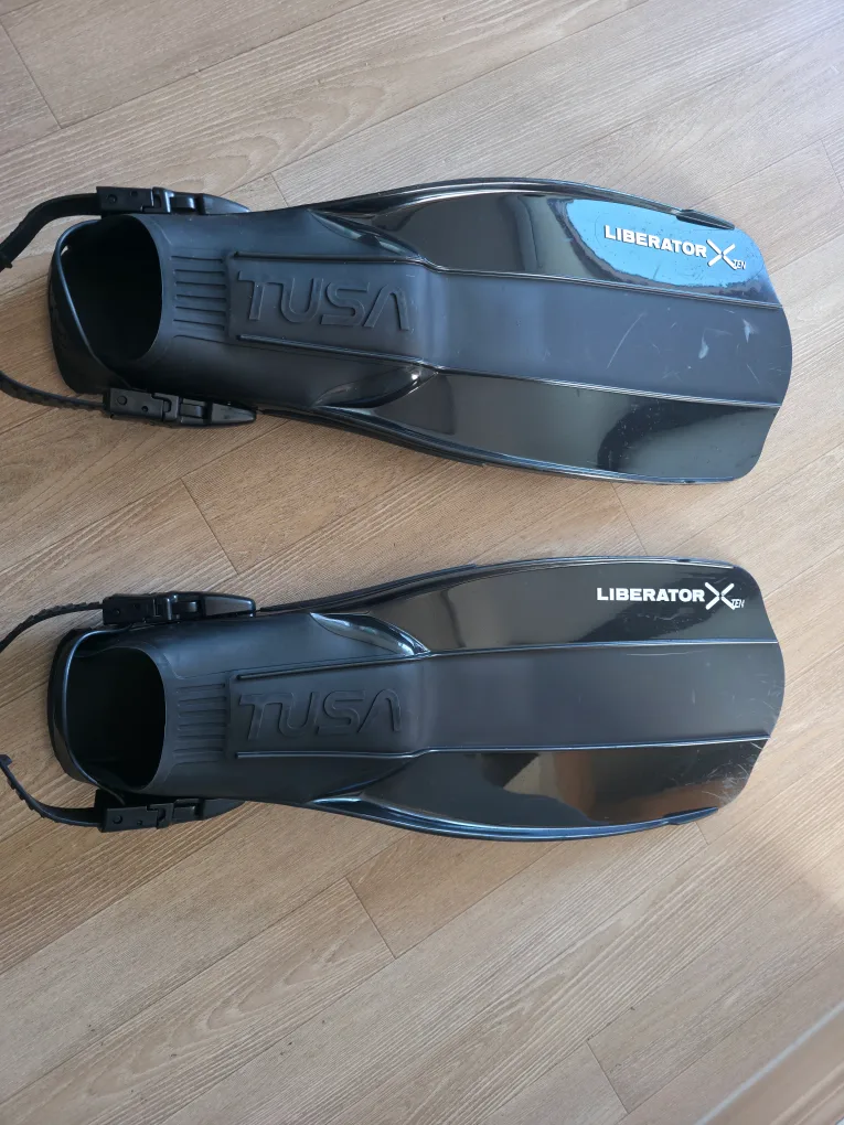 TUSA 오리발 1번 사용 LIBERATOR X