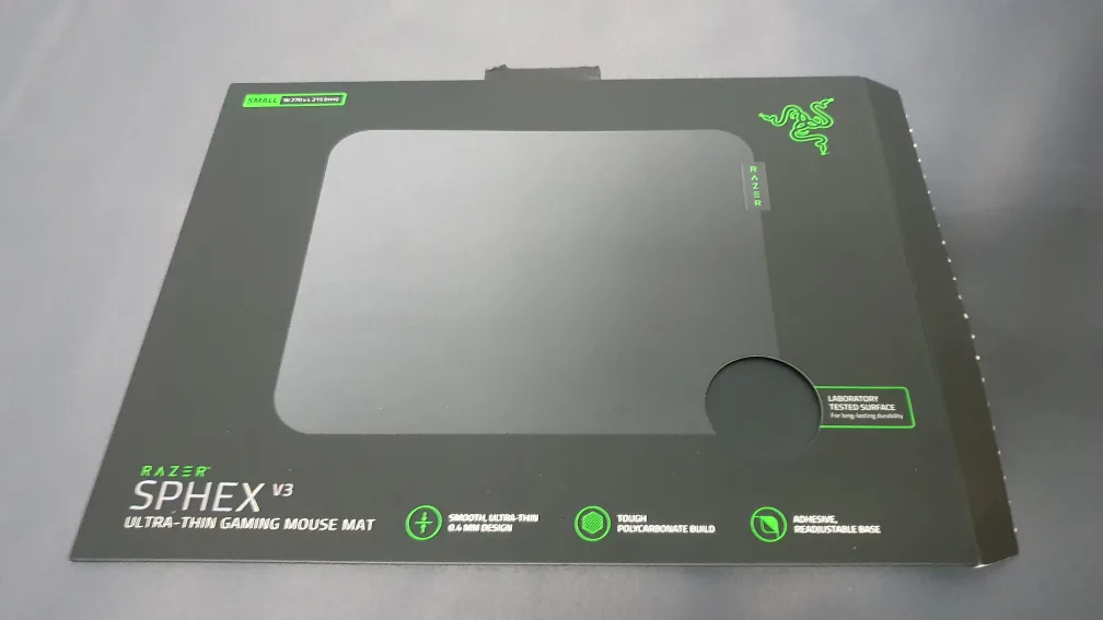 레이저 Sphex V3 마우스패드 (단순 개봉품)