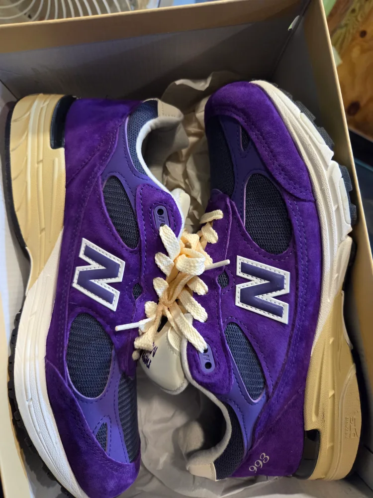 뉴발란스 993 퍼플 275 극미중고