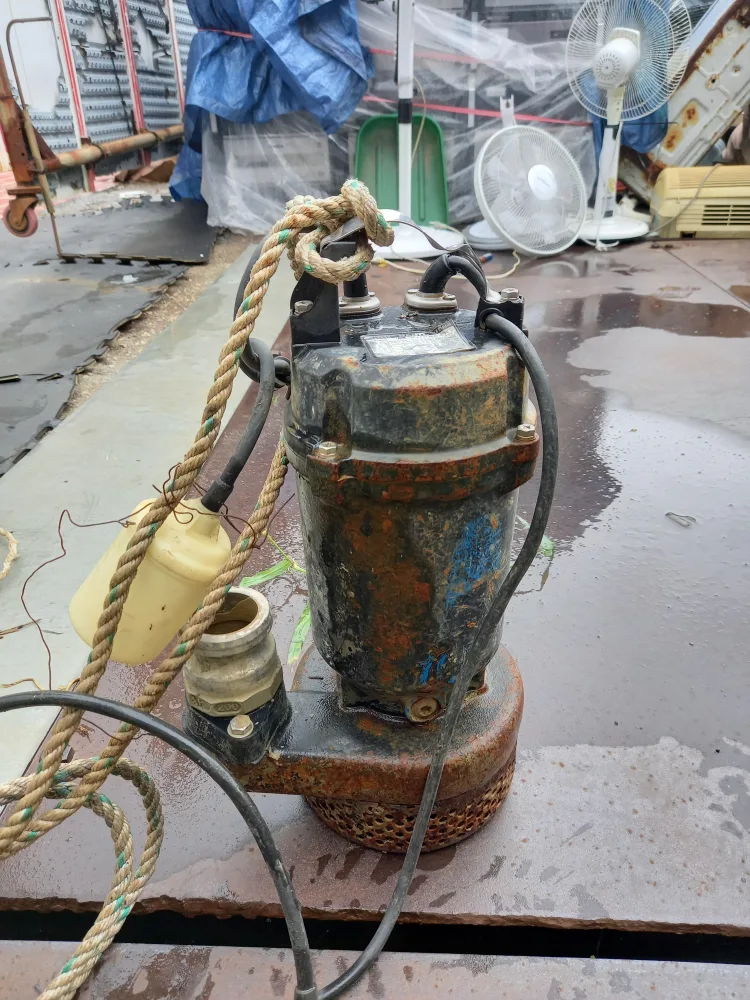 중고 양수기 팝니다