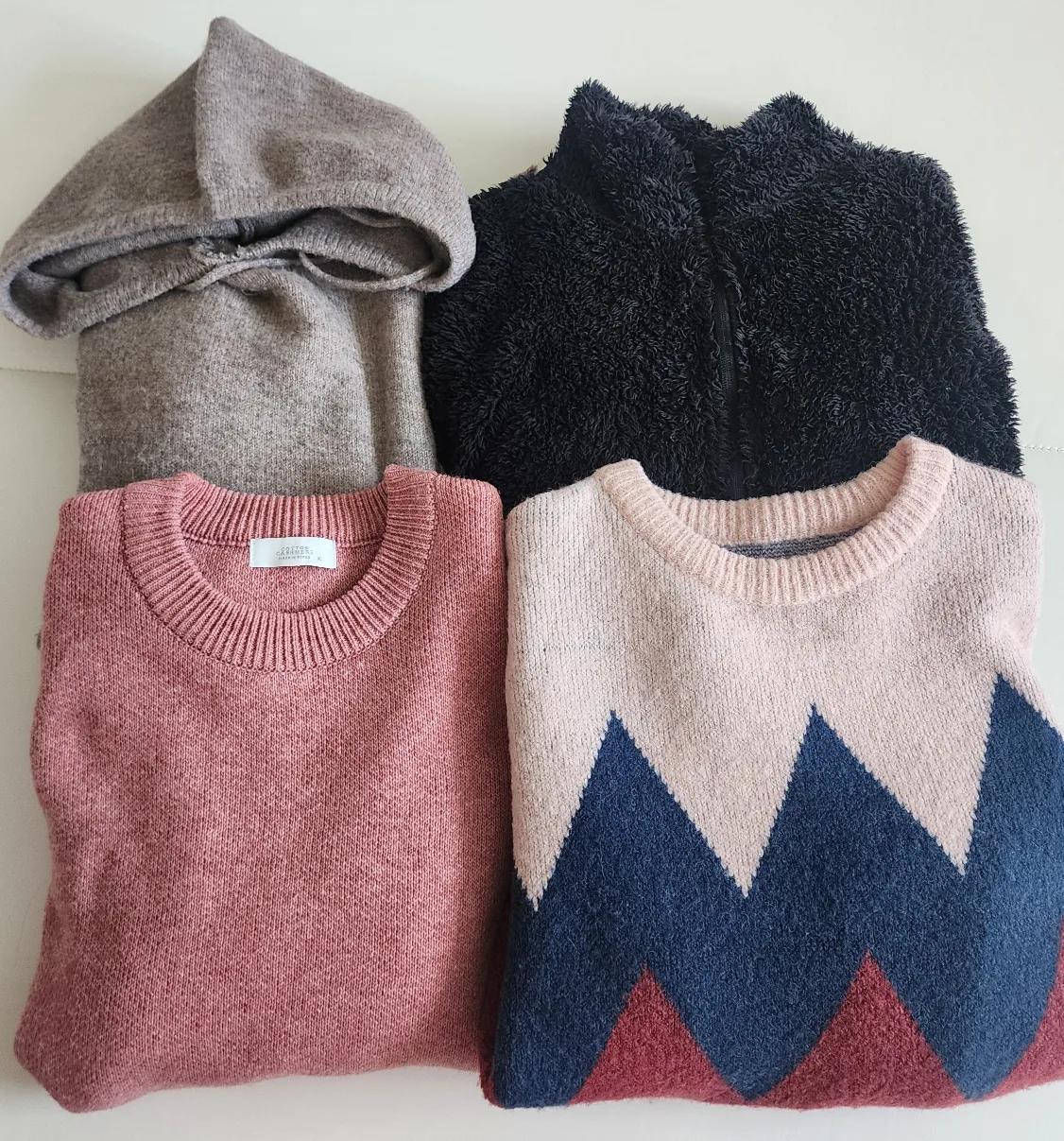 남여공용 겨울옷 후리스 니트 후드집업 일괄 88까지 가능