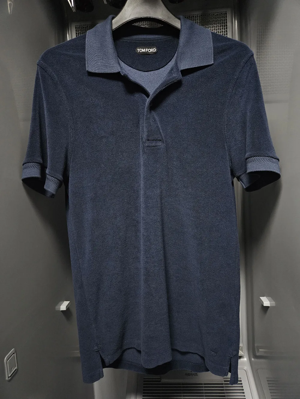 톰포드 테리코튼 네이버 컬러 반팔 PK 티셔츠 50사이즈