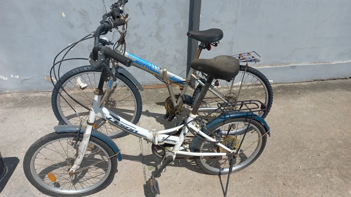 중고 자전거 2대