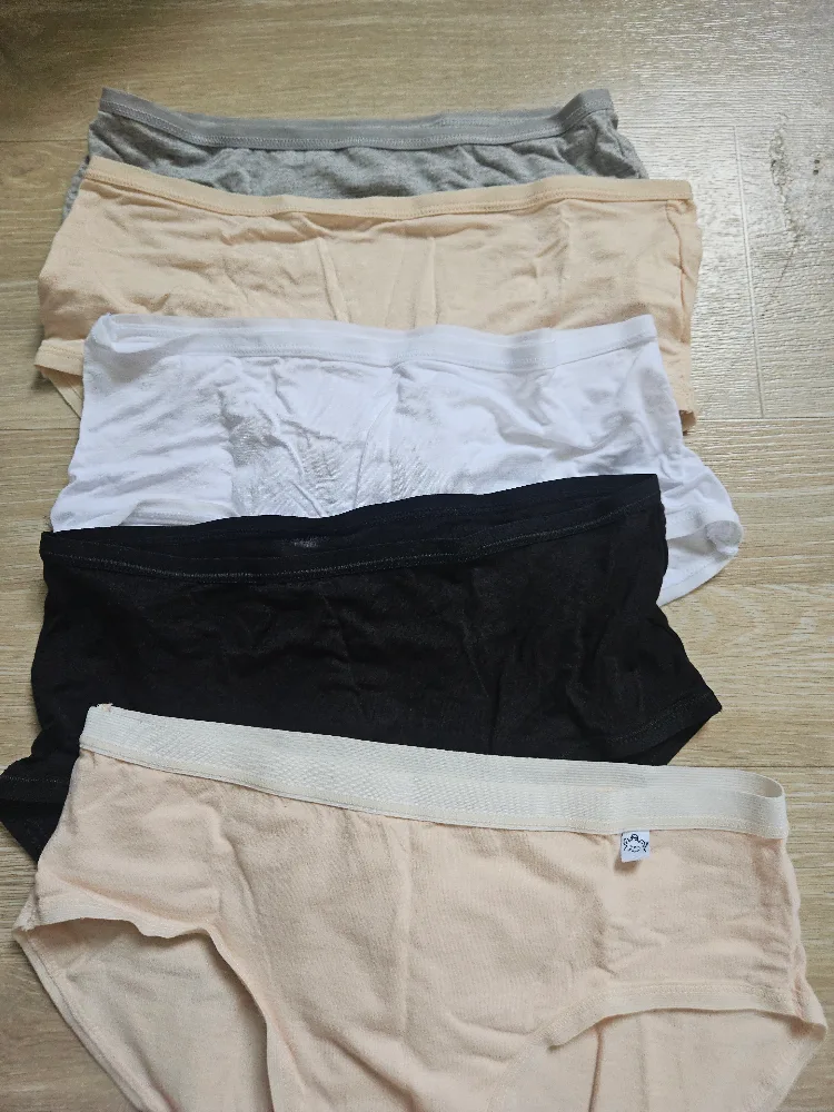 면 스탠다드 여성 팬티 5종 세트