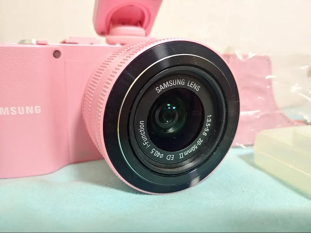 삼성 NX1000 핑크 미러리스 S+급