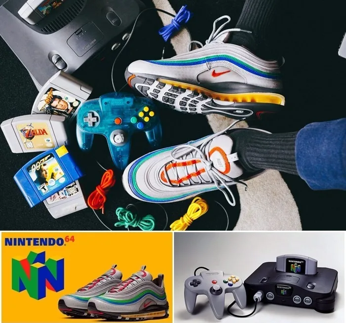 나이키 에어맥스97 닌텐도64 280(실 275)