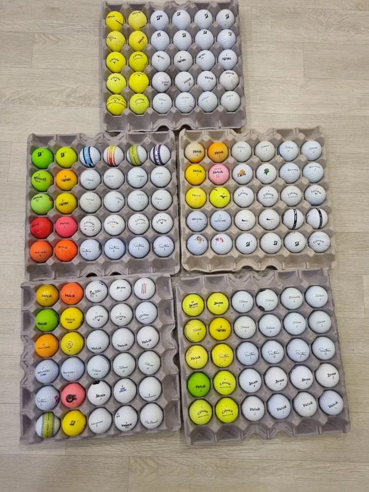 중고 골프공 모음⛳️