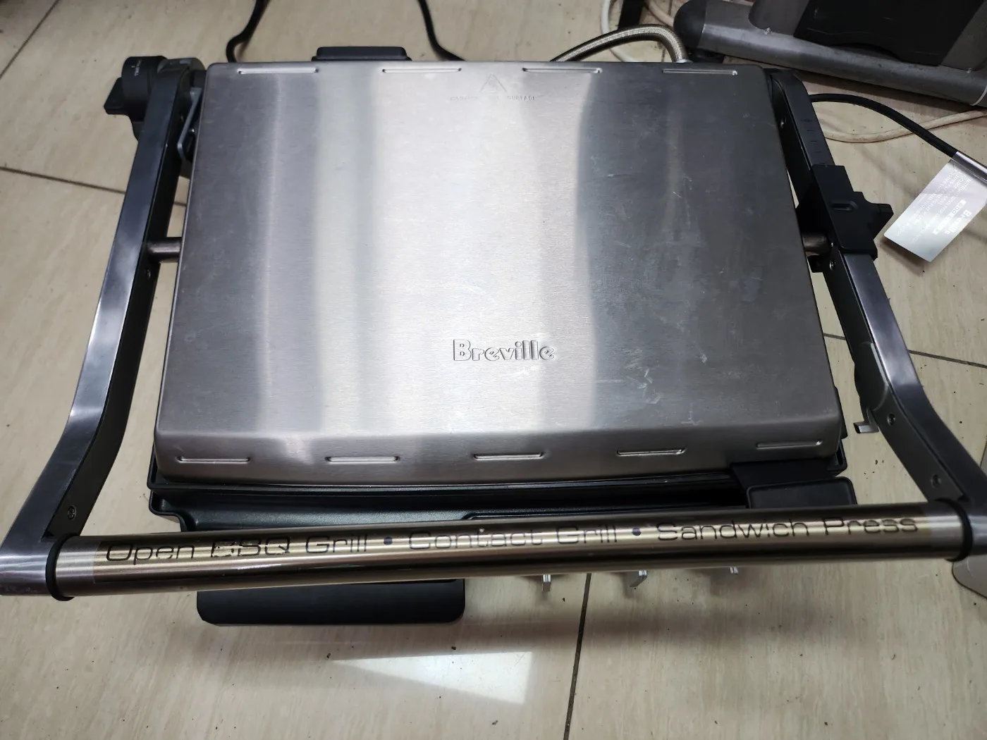 브레빌 800GREX 바베큐 파니니 그릴 상태좋음 중고입니다