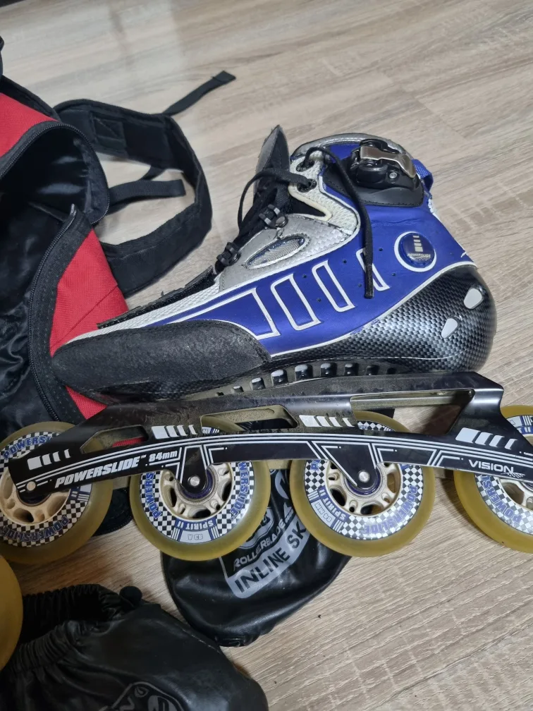 파워슬라이드 R4 카본 사용감중고 인라인스케이트 팝니다