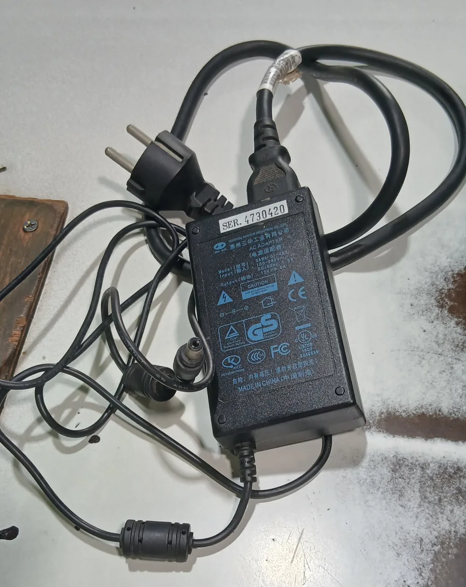 중고전원선& AC 모니터어댑터입니다
