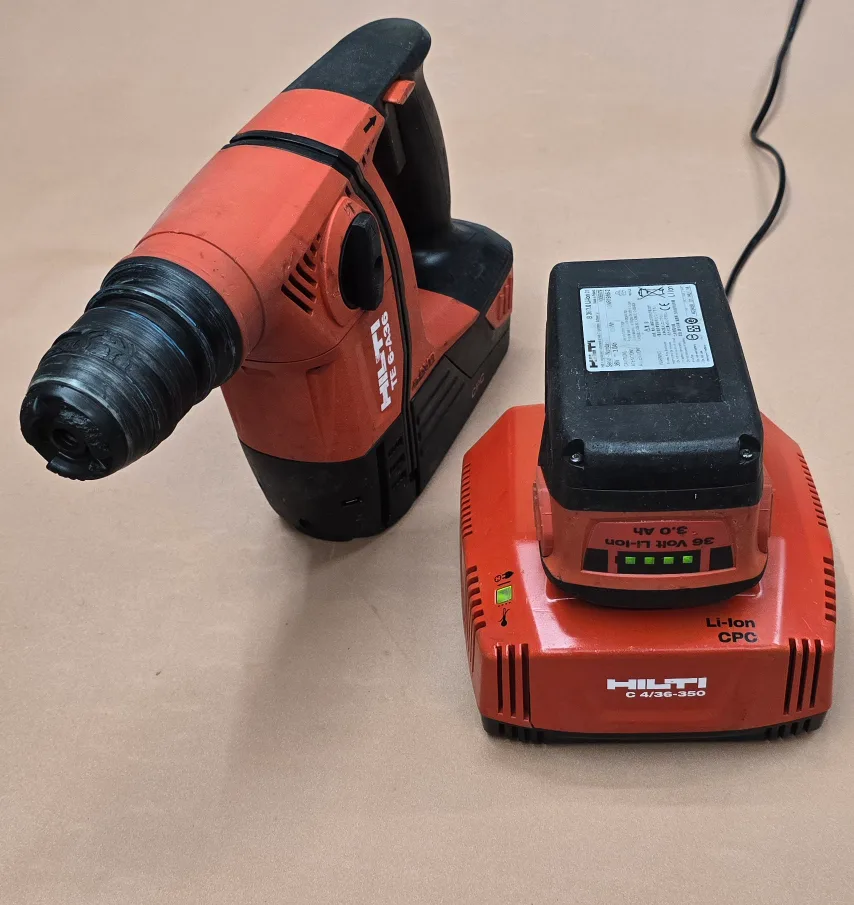 힐티 36v 충전 로타리해머드릴 중고품입니다