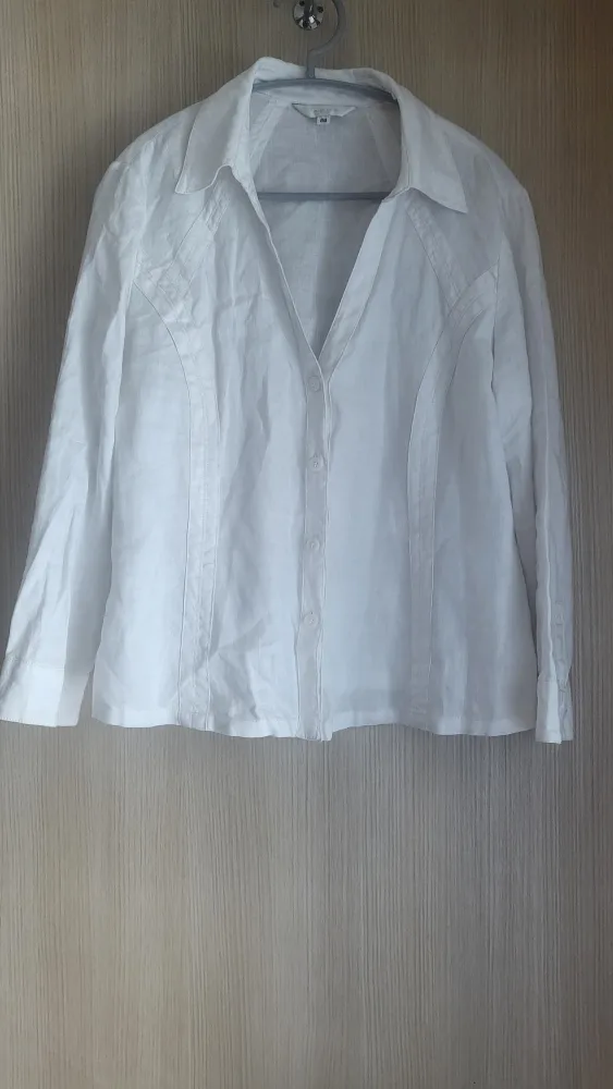 흰색 린넨 셔츠 66.77