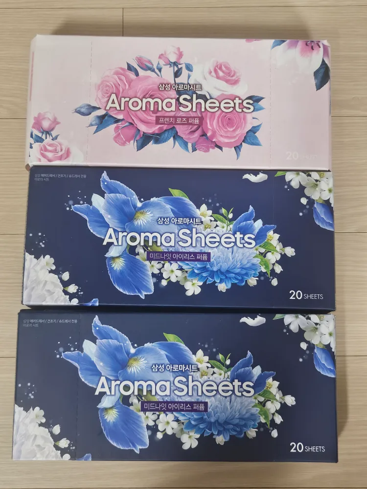 [새상품]삼성 아로마시트 20매 X 3박스