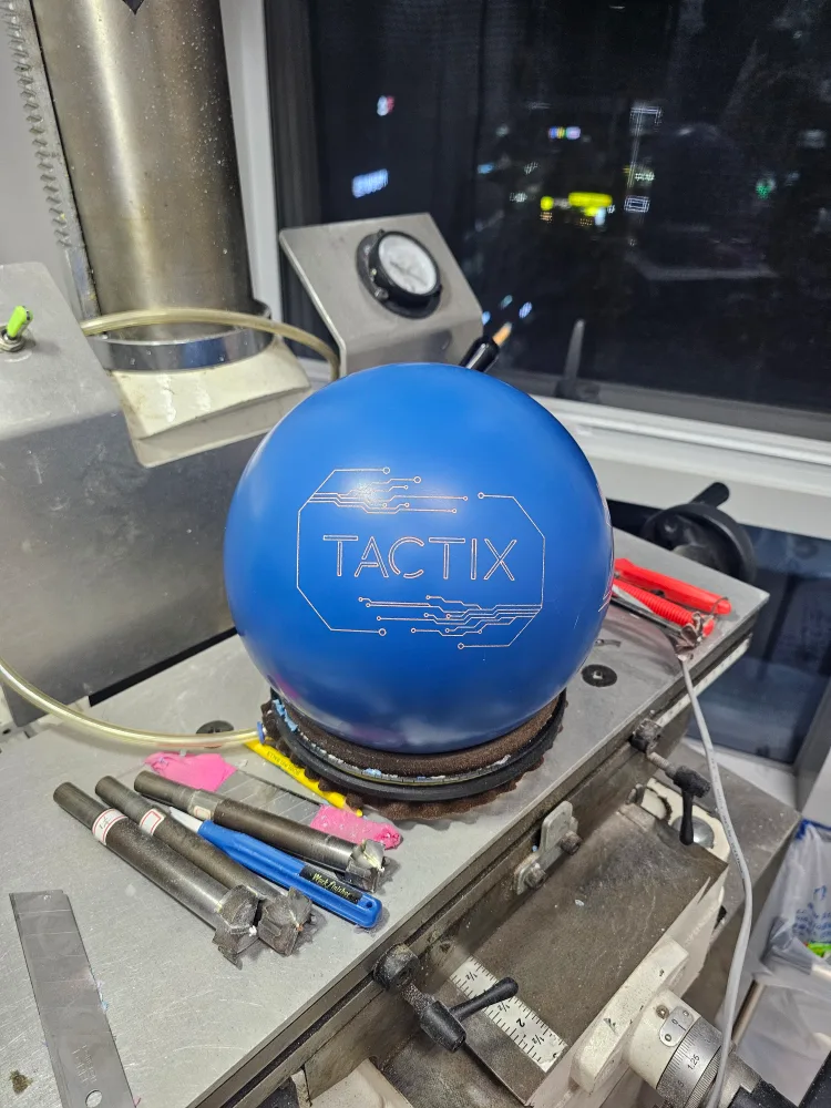 📌중고볼링공 텍틱스블루 15파운드📌지공포함