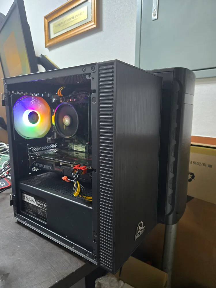 amd 4650g rtx2070 중고 컴퓨터 팝니다