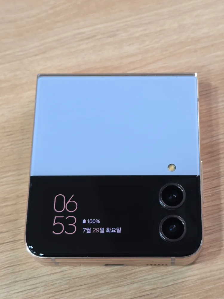 갤럭시 플립4 256기가 커스텀