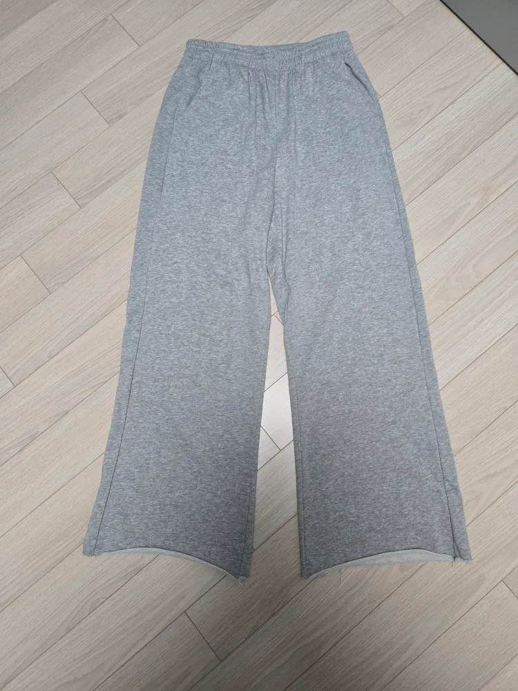 회색 트레이닝바지 L